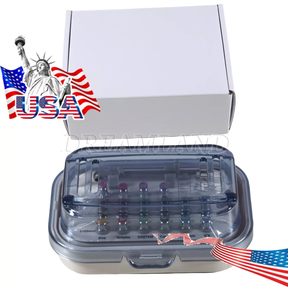 Dental Universal Implant Prosthetic Kit Torque Wrench Screw Drivers Remover