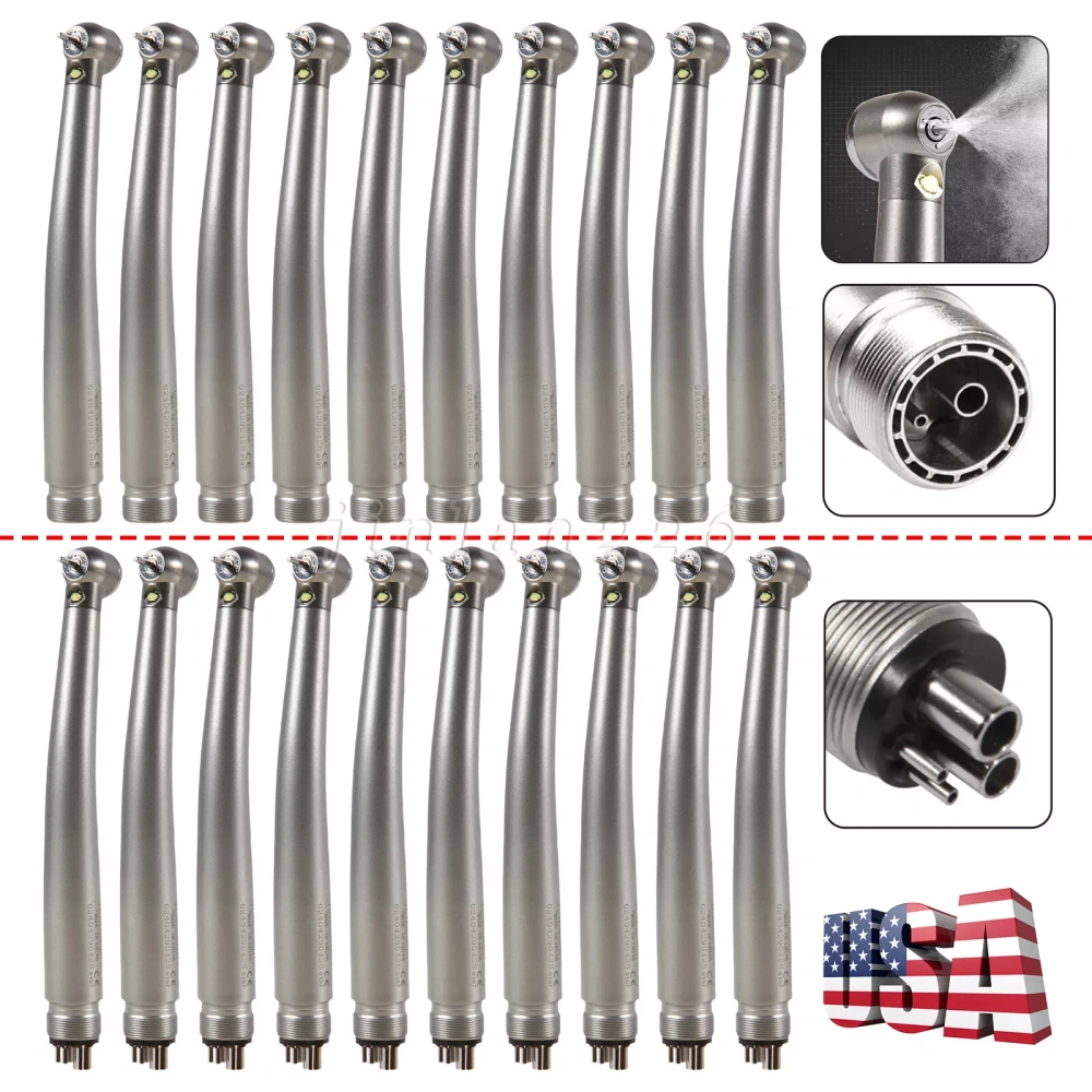 NSK Style E-generator LED fiber optic high speed handpiece 2 Hole/4 Hole