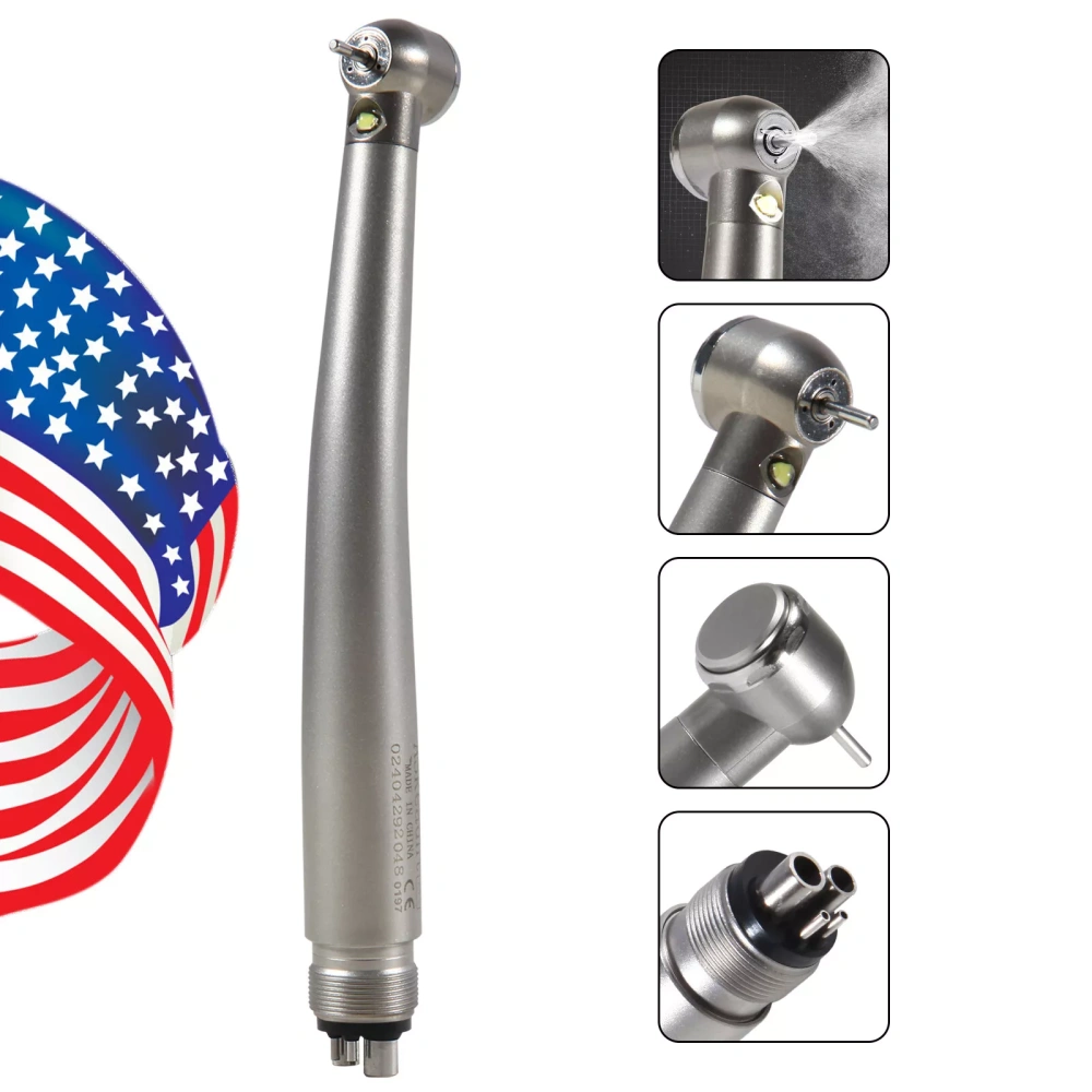 NSK Style E-generator LED fiber optic high speed handpiece 2 Hole/4 Hole