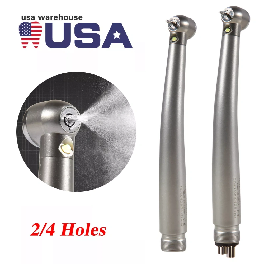 NSK Style E-generator LED fiber optic high speed handpiece 2 Hole/4 Hole