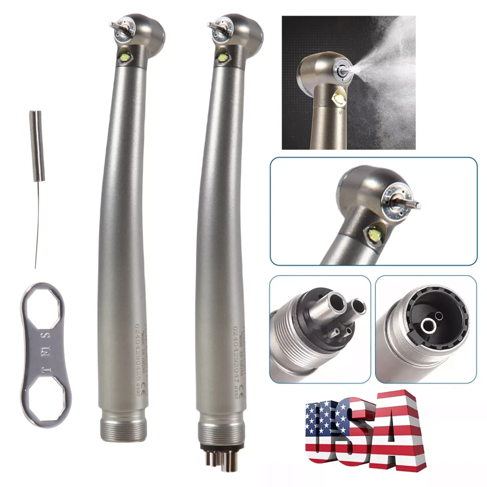 NSK Style E-generator LED fiber optic high speed handpiece 2 Hole/4 Hole