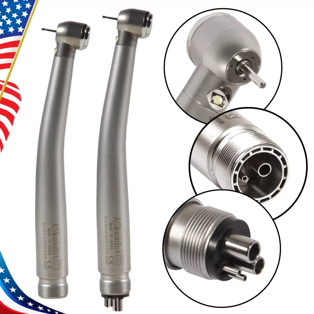 NSK Style E-generator LED fiber optic high speed handpiece 2 Hole/4 Hole