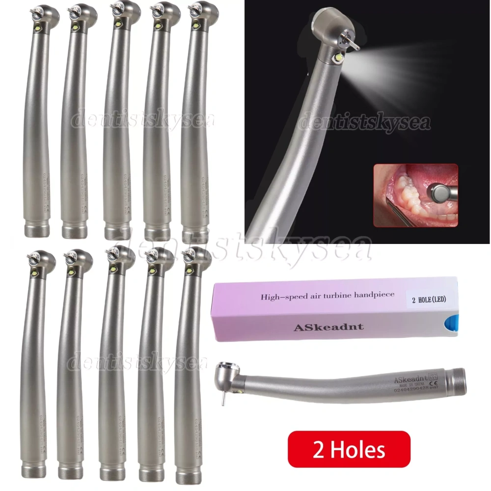 NSK Style E-generator LED fiber optic high speed handpiece 2 Hole/4 Hole