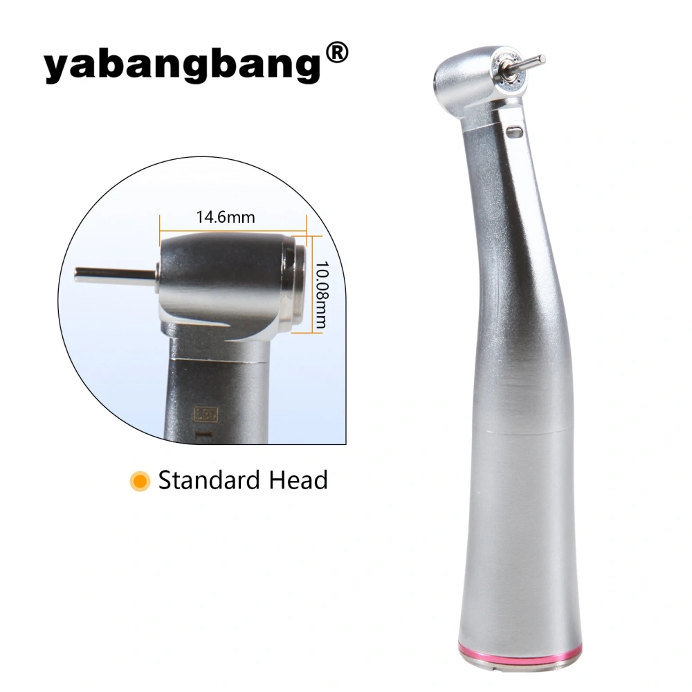 Dental LED Fiber Optic Contra Angle 1:5 Electric Handpiece fit NSK STYLE Standard head