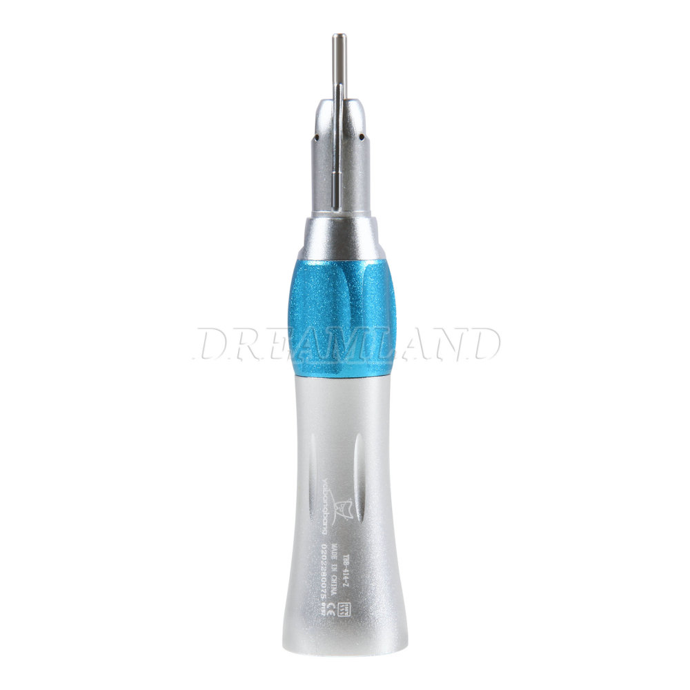 Dental 1:1 Surgical Straight Nose Cone Low Speed Handpiece w/ Irrigation Pipe