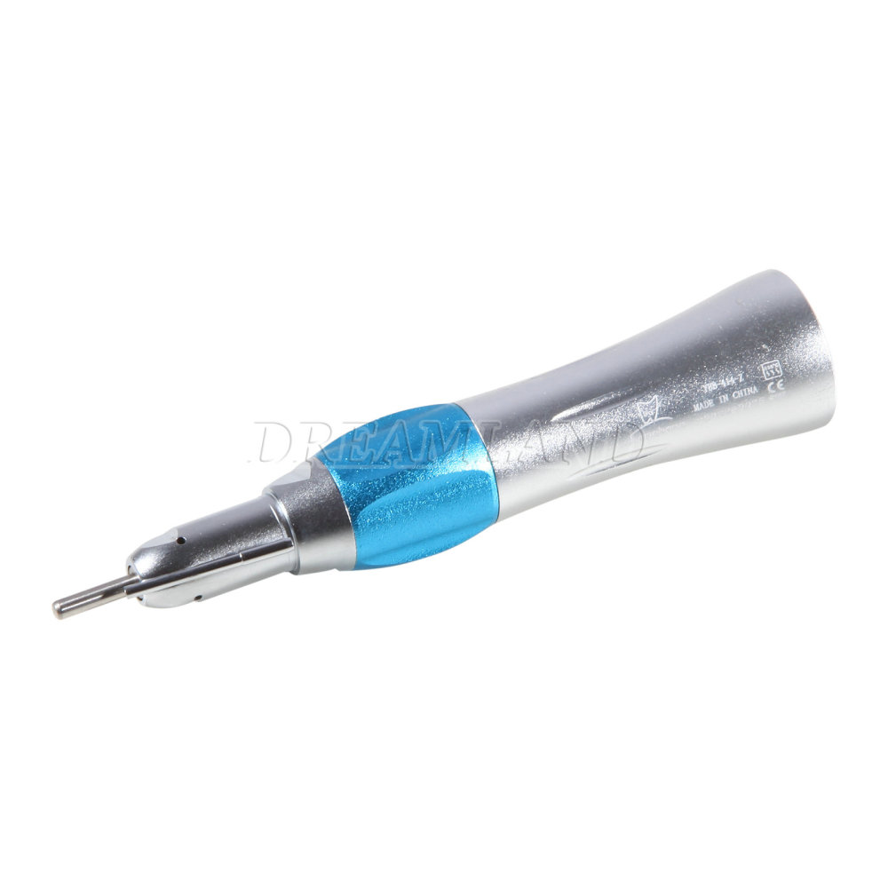 Dental 1:1 Surgical Straight Nose Cone Low Speed Handpiece w/ Irrigation Pipe