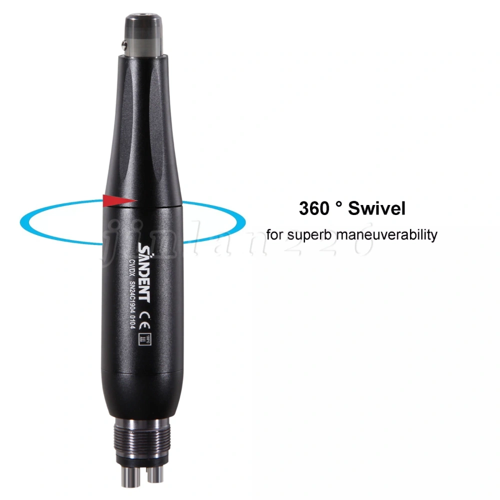Dental Hygiene Prophy Handpiece Air Motor 4Holes 4:1 Nose Cone 360°Swivel