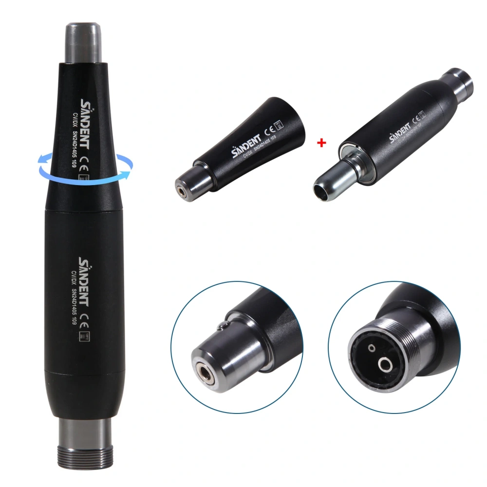 Dental Hygiene Prophy Handpiece Air Motor 4Holes 4:1 Nose Cone 360°Swivel