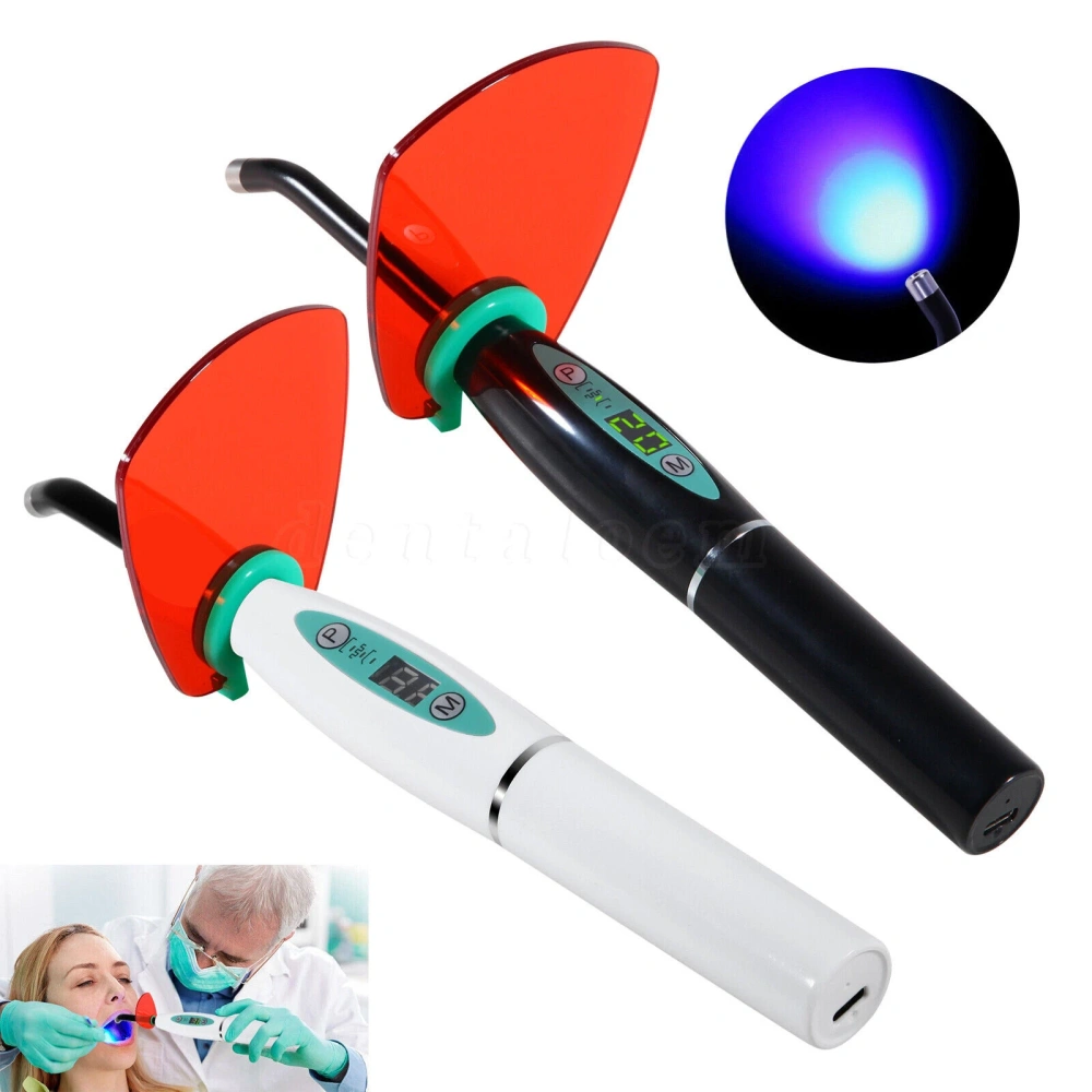 Dental Wireless Cordless LED Cure Curing Light Lamp 2000mw 5W