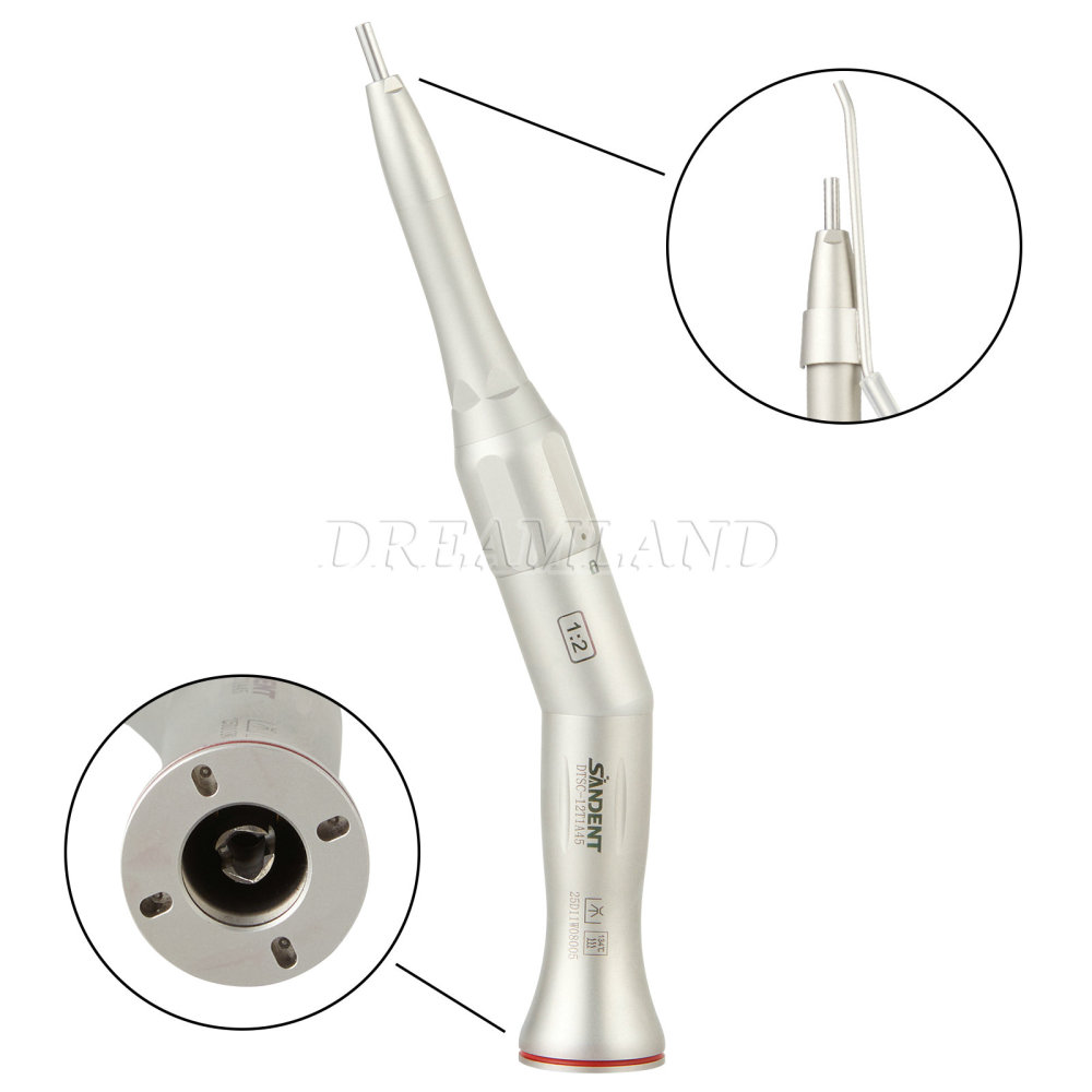 NSK Style Dental Surgical Straight Handpiece 1:2 Oral Surgery 20° Angle/ NoseCone