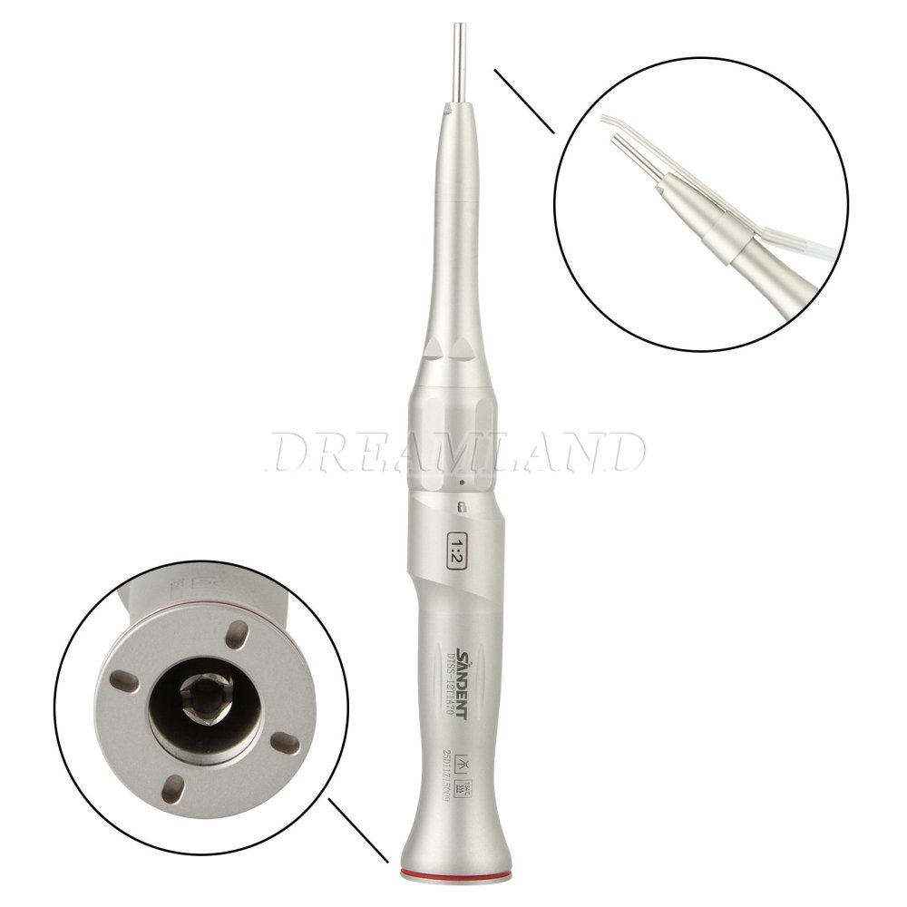 NSK Style Dental Surgical Straight Handpiece 1:2 Oral Surgery 20° Angle/ NoseCone