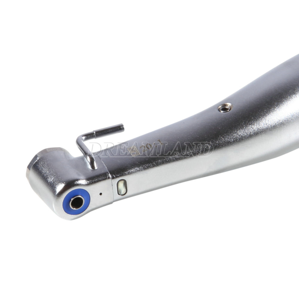 Dental implant motor handpiece 20:1 inner external contra angle with optic light