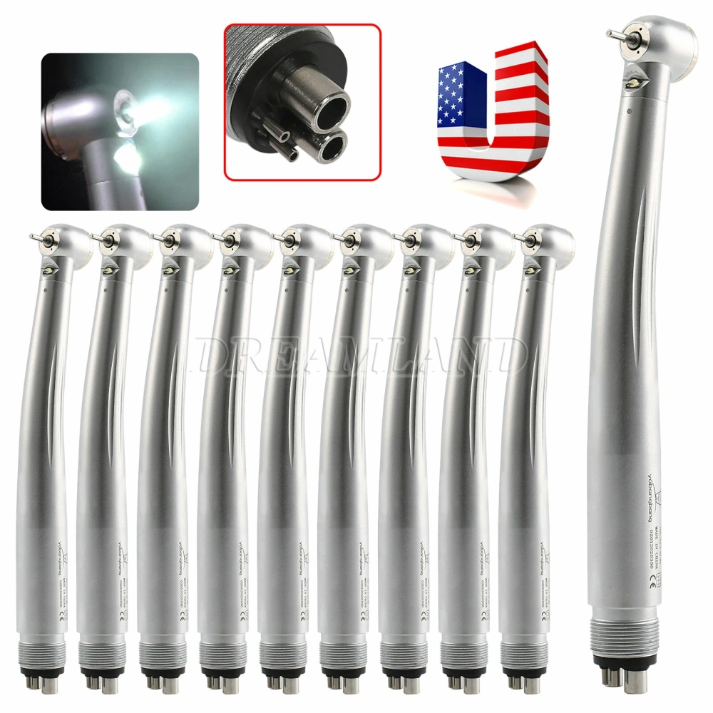 Yabangbang E-generator Dental LED Fiber Optic High Speed Handpiece 2 Hole/4 Holes YBM Standard head