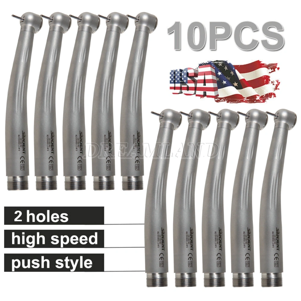 Ceramic Rotor NSK Pana Style Dental High Speed Handpiece Single Spray 2/4Holes