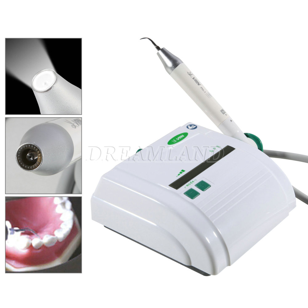 Dental Ultrasonic Scaler Scaling Perio Endo with LED Detachable Handpiece fit EMS Woodpecker