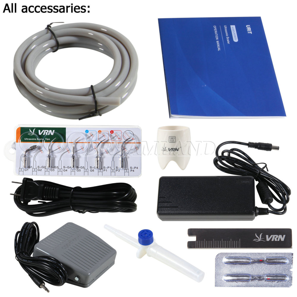 Dental Ultrasonic Scaler Scaling Perio Endo with LED Detachable Handpiece fit EMS Woodpecker