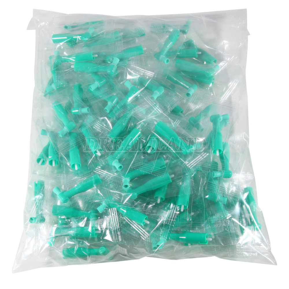 100pcs/pack Dental Disposable Prophy Angles Top Quality Latex Free Soft/ Firm 90 degree/105 degree