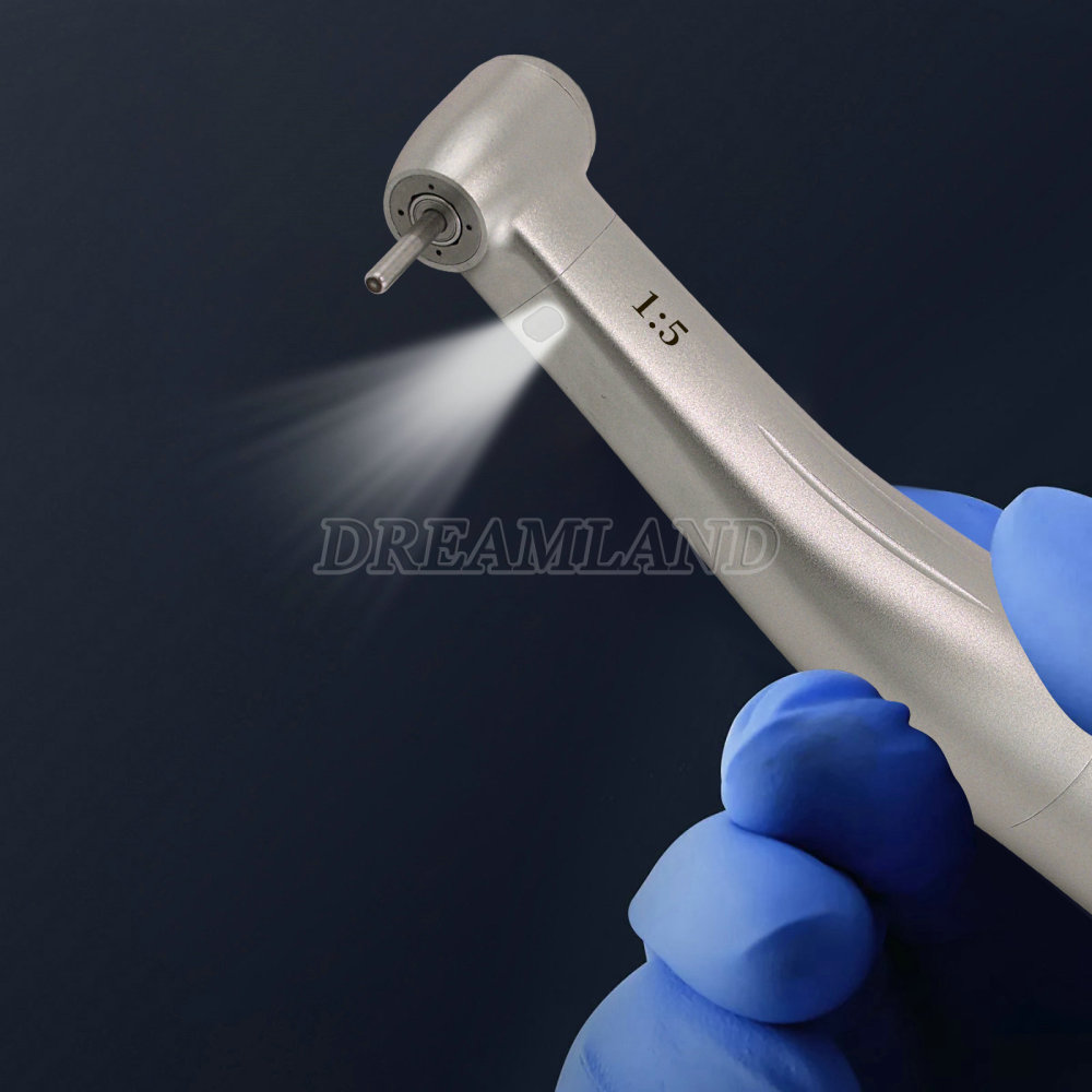 Dental SANDENT 1:5 Electric Handpiece Red Ring standard head Fit NSK