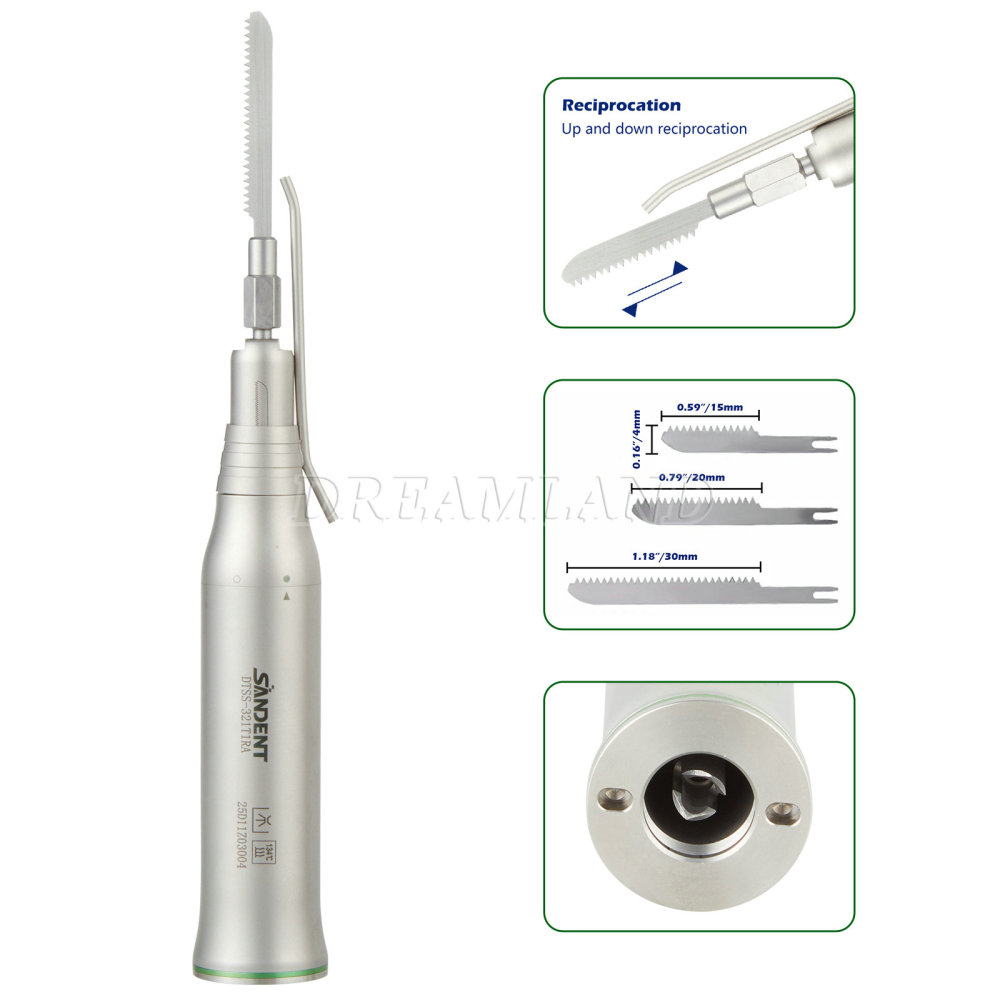 Dental Micro Saw Surgical Handpiece Reciprocating Bone Cutting