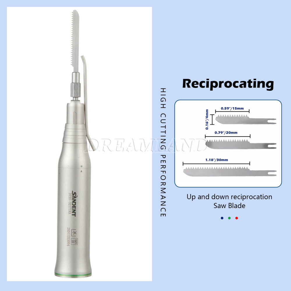 Dental Micro Saw Surgical Handpiece Reciprocating Bone Cutting