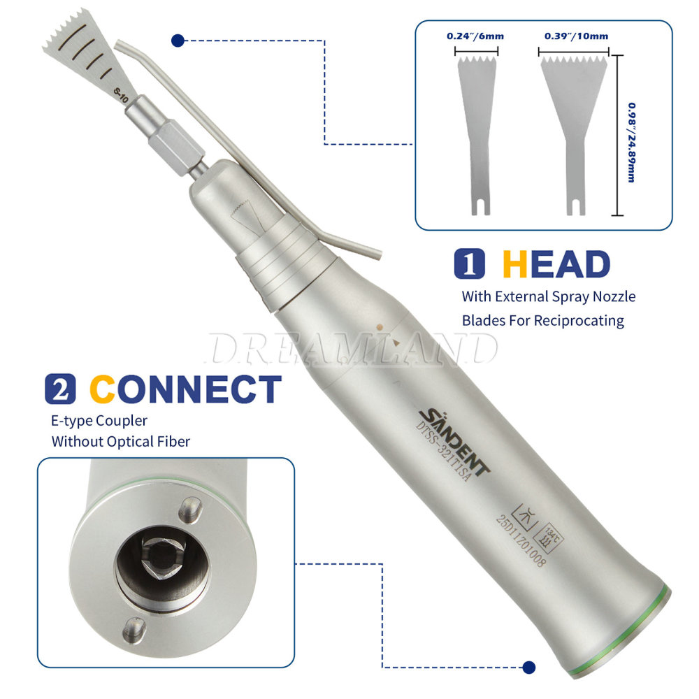 Dental Micro Saw Surgical Handpiece Reciprocating Bone Cutting