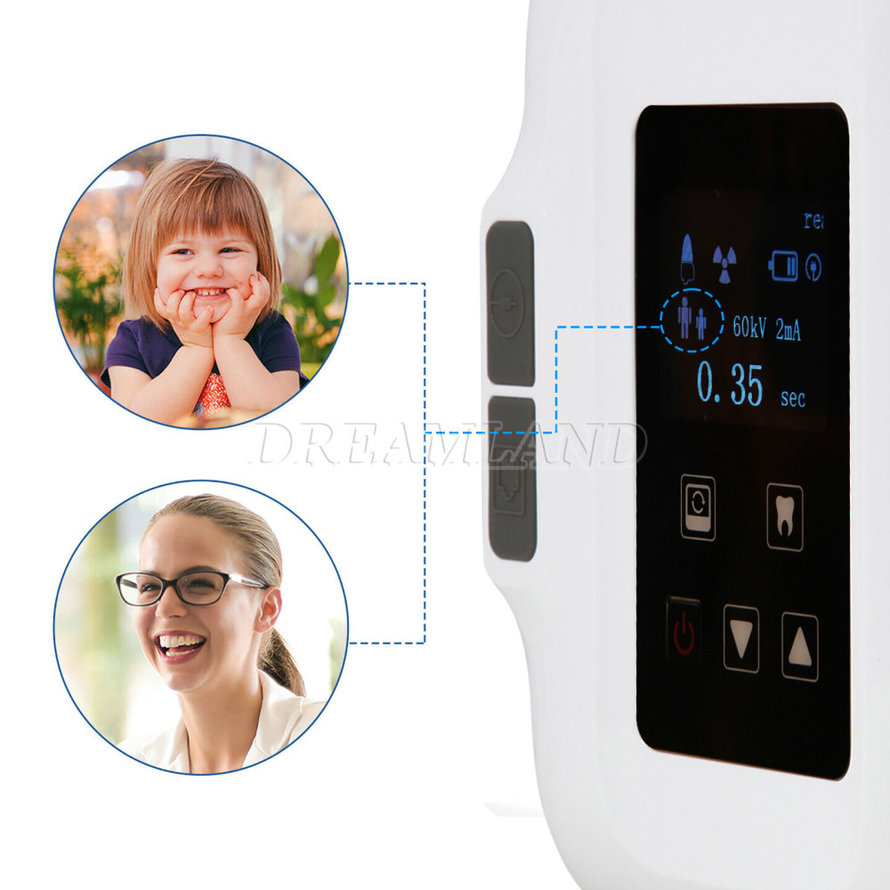 Dental Portable X Ray Machine H2 / Digital Imaging Sensor 1.0/1.5 (use its' own software)