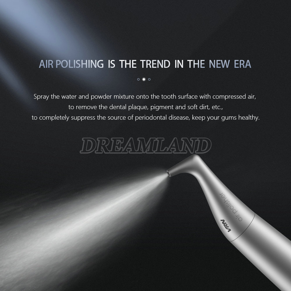 Q6 Dental Ultrasonic Scaler & Air Polisher Sandblasting Air Flow FIT EMS Woodpecker