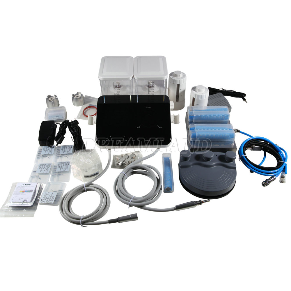 Q6 Dental Ultrasonic Scaler & Air Polisher Sandblasting Air Flow FIT EMS Woodpecker