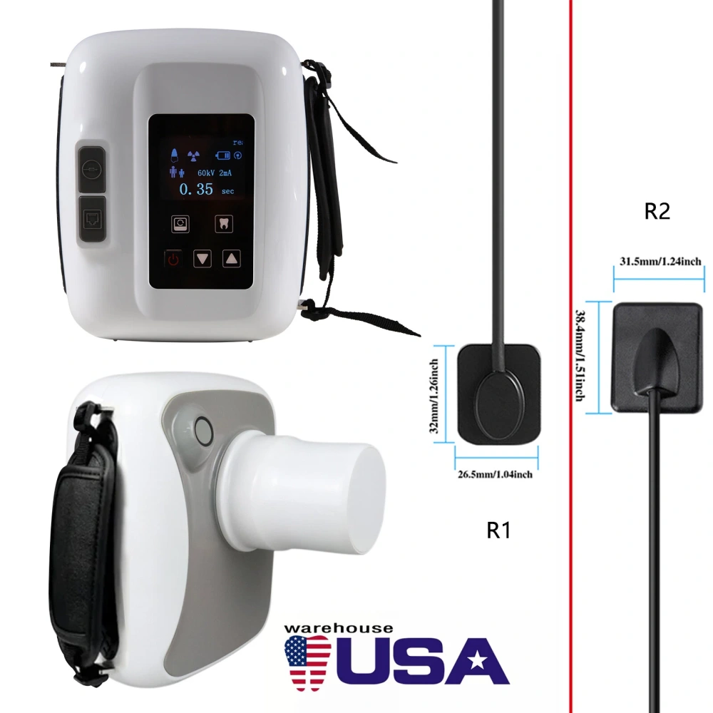 Dental Portable X Ray Machine H2 / Digital Imaging Sensor 1.0/1.5 (use its' own software)