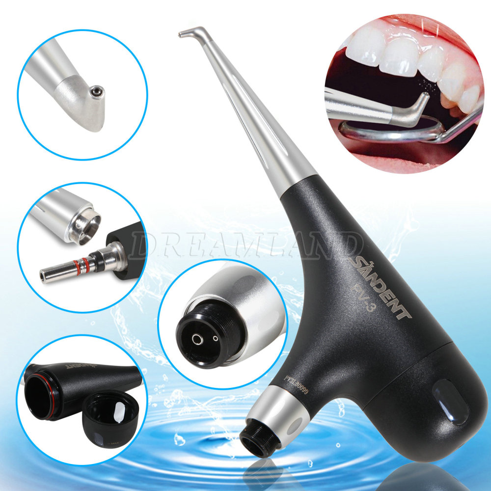 Dental Air Prophy Flow Teeth Polishing Polisher Handpiece Hygiene unit 4hole/2 hole Black/white