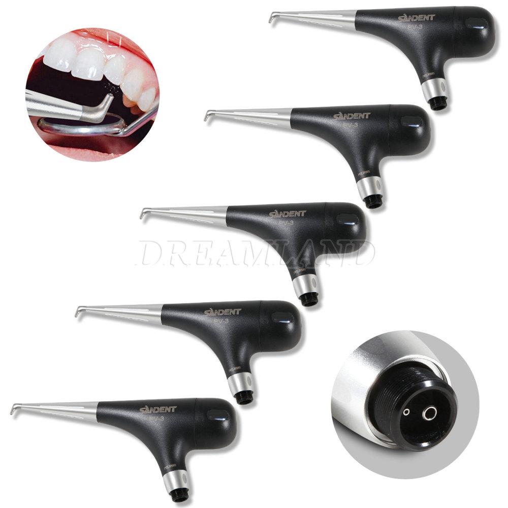 Dental Air Prophy Flow Teeth Polishing Polisher Handpiece Hygiene unit 4hole/2 hole Black/white