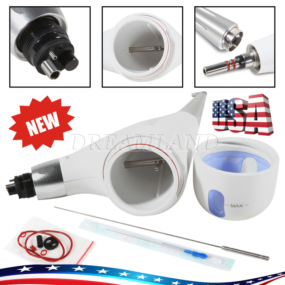 Dental 4 Hole Air Prophy Flow Teeth Polishing Polisher Handpiece Hygiene