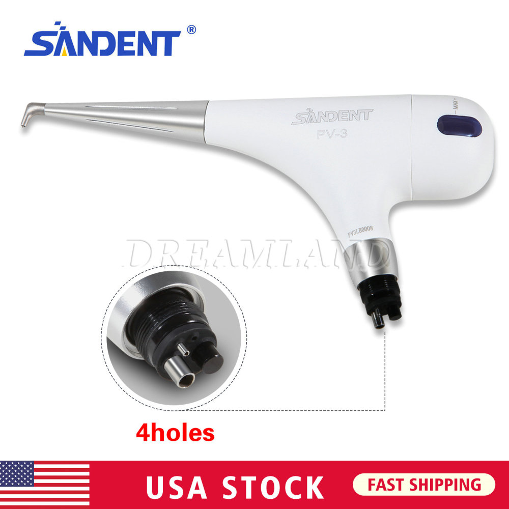 Dental 4 Hole Air Prophy Flow Teeth Polishing Polisher Handpiece Hygiene