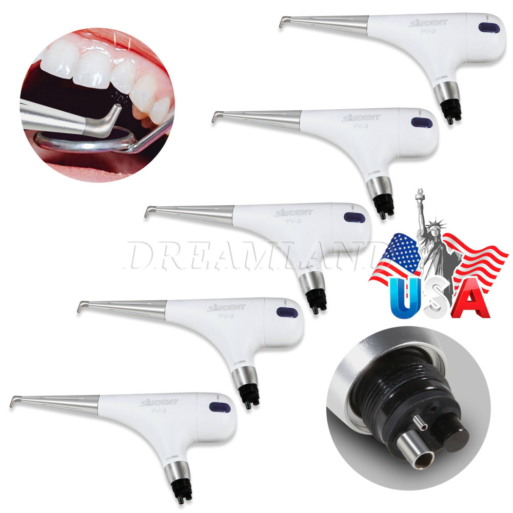 Dental 4 Hole Air Prophy Flow Teeth Polishing Polisher Handpiece Hygiene