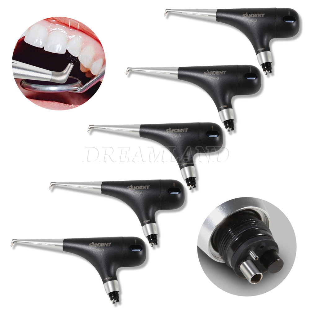 Dental Air Prophy Flow Teeth Polishing Polisher Handpiece Hygiene unit 4hole/2 hole Black/white