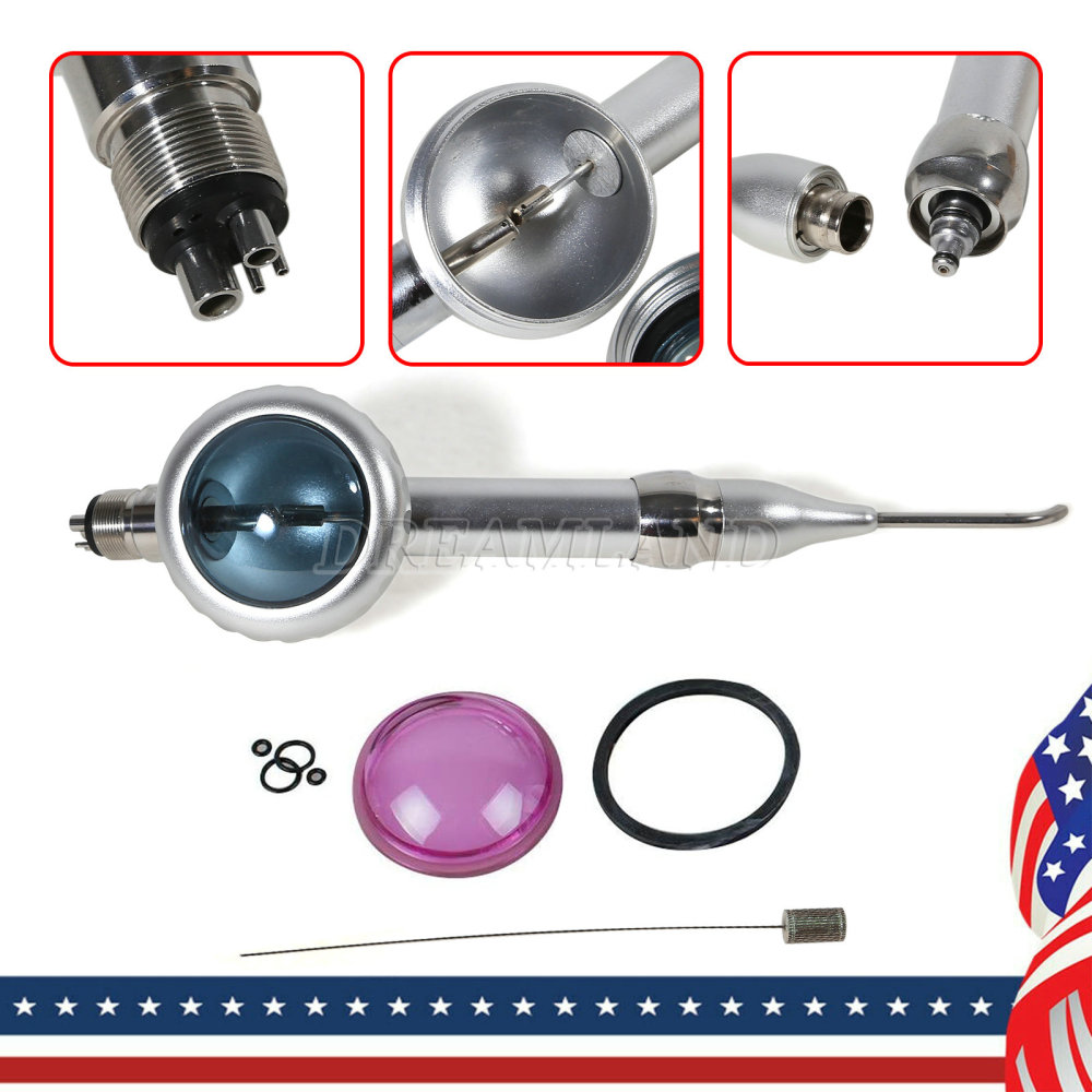 Dental Air Polisher Teeth Polishing Handpiece Airflow Prophy Spary Jet 4 Hole