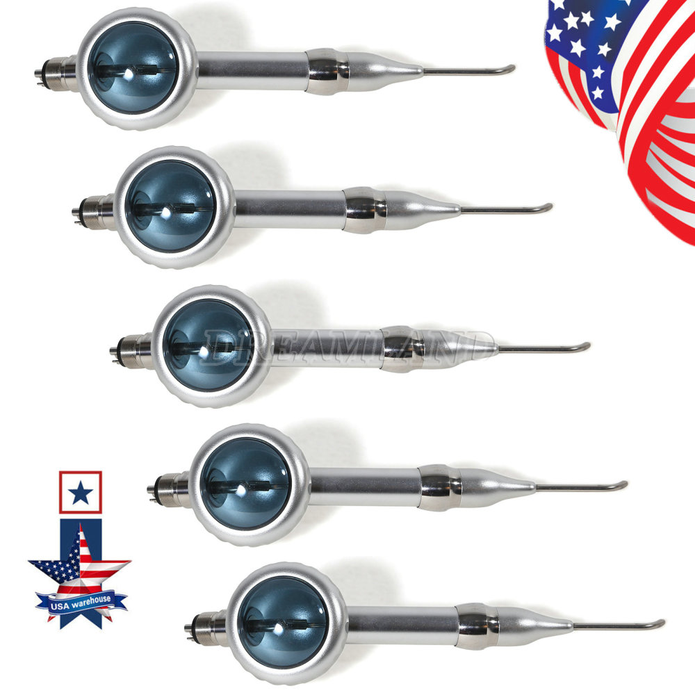 Dental Air Polisher Teeth Polishing Handpiece Airflow Prophy Spary Jet 4 Hole