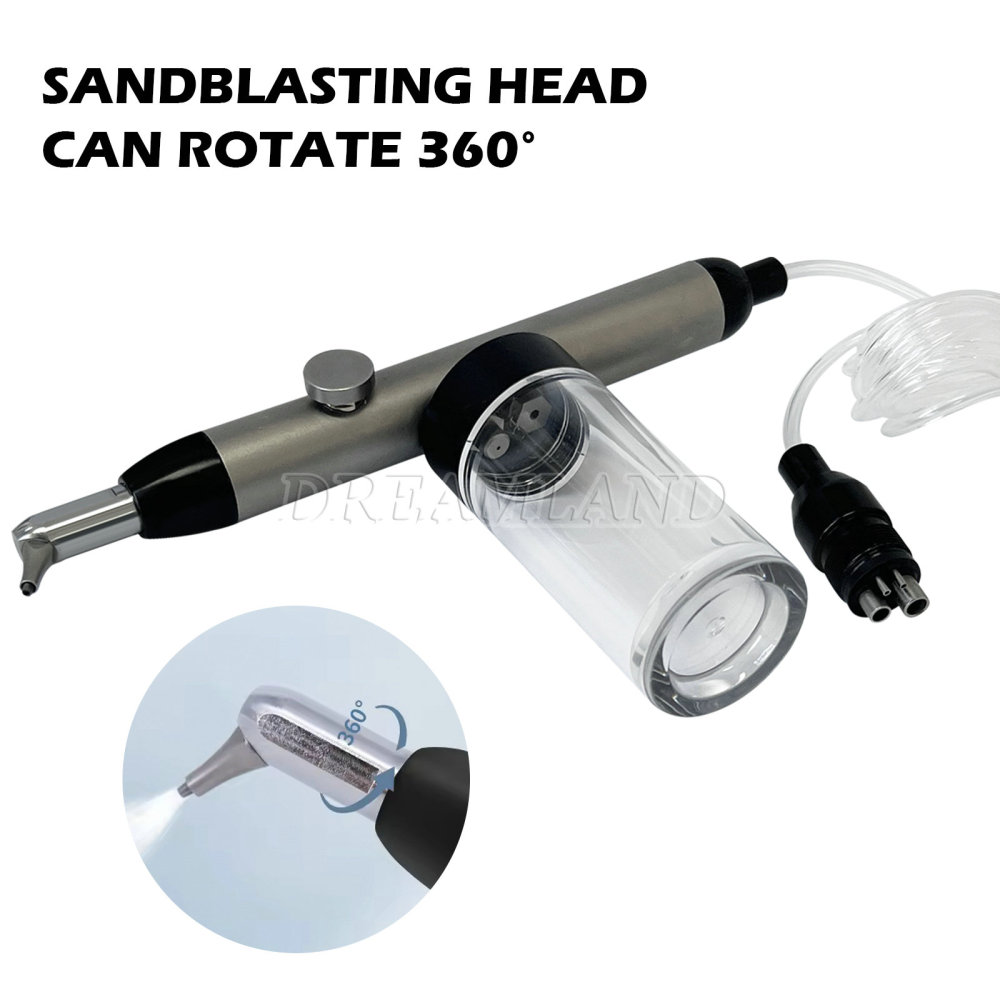 SANDENT Dental Alumina Air Abrasion Polisher Microetcher Sandblasting with/without water