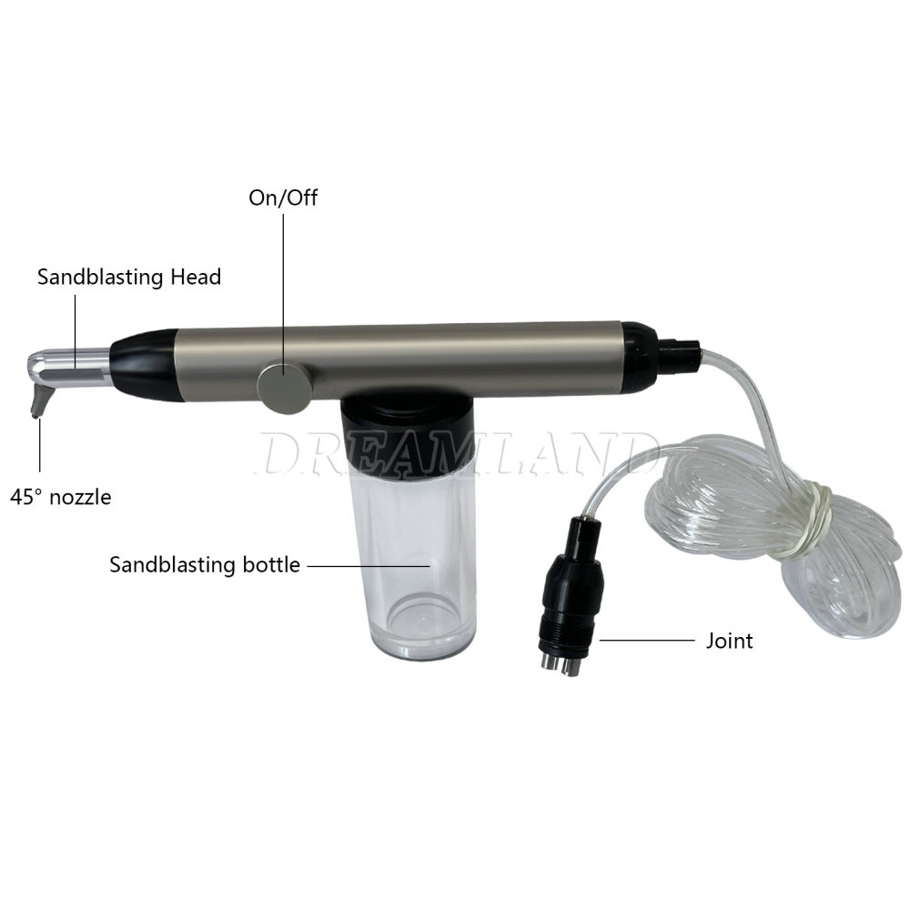 SANDENT Dental Alumina Air Abrasion Polisher Microetcher Sandblasting with/without water