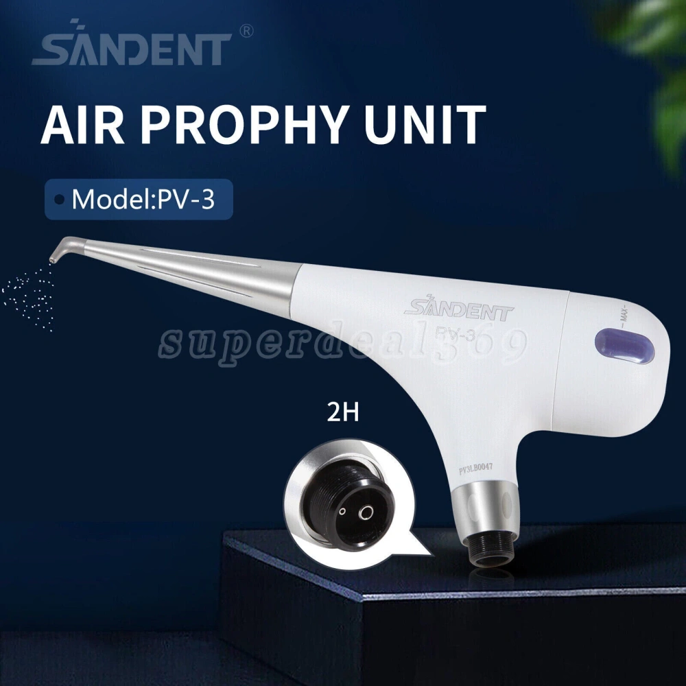 Dental Air Prophy Flow Teeth Polishing Polisher Handpiece Hygiene unit 4hole/2 hole Black/white