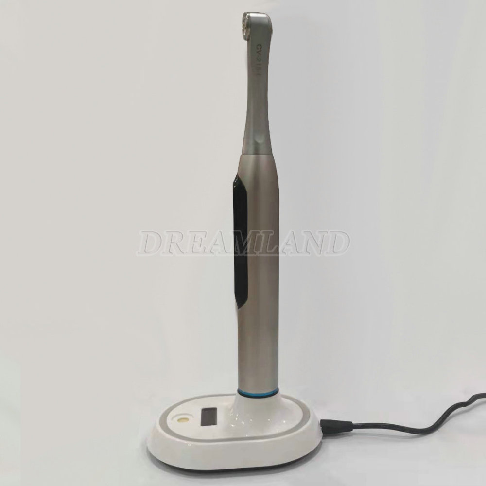 Dental LED Curing Light Wireless 1 Second Cure Lamp Wide Spectrum Max Intensity