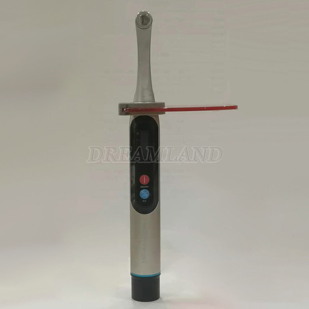 Dental LED Curing Light Wireless 1 Second Cure Lamp Wide Spectrum Max Intensity