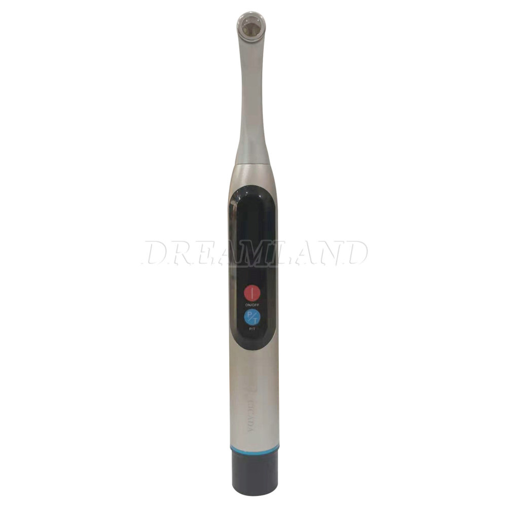 Dental LED Curing Light Wireless 1 Second Cure Lamp Wide Spectrum Max Intensity