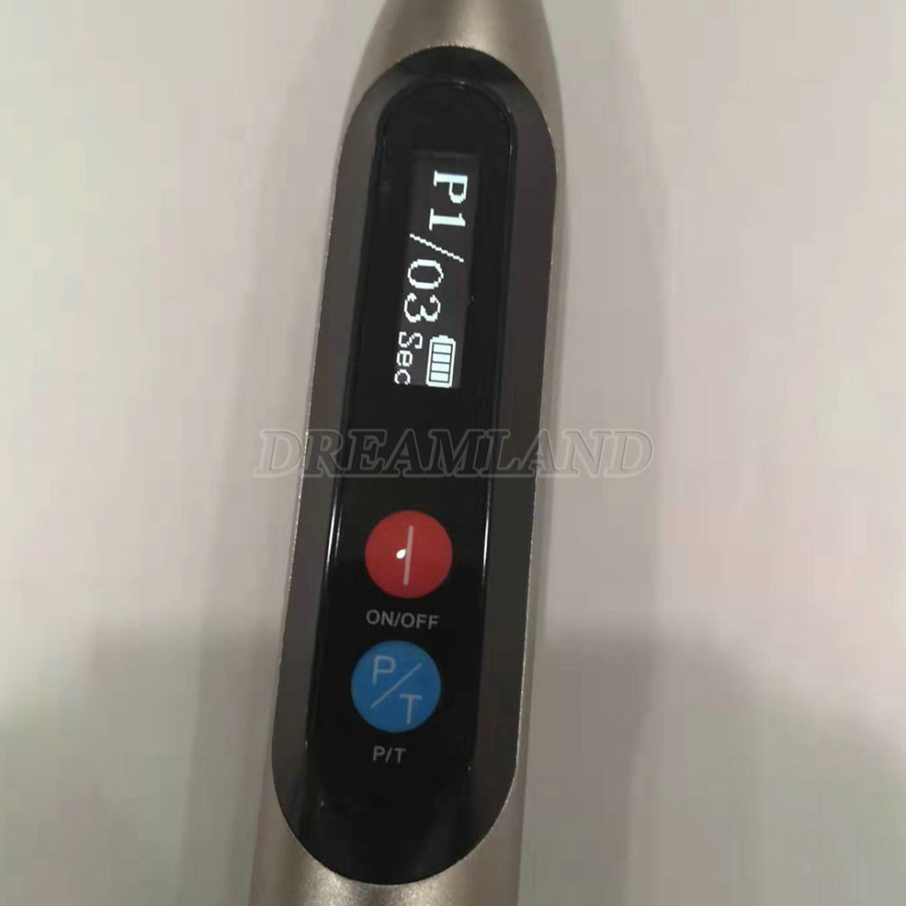 Dental LED Curing Light Wireless 1 Second Cure Lamp Wide Spectrum Max Intensity