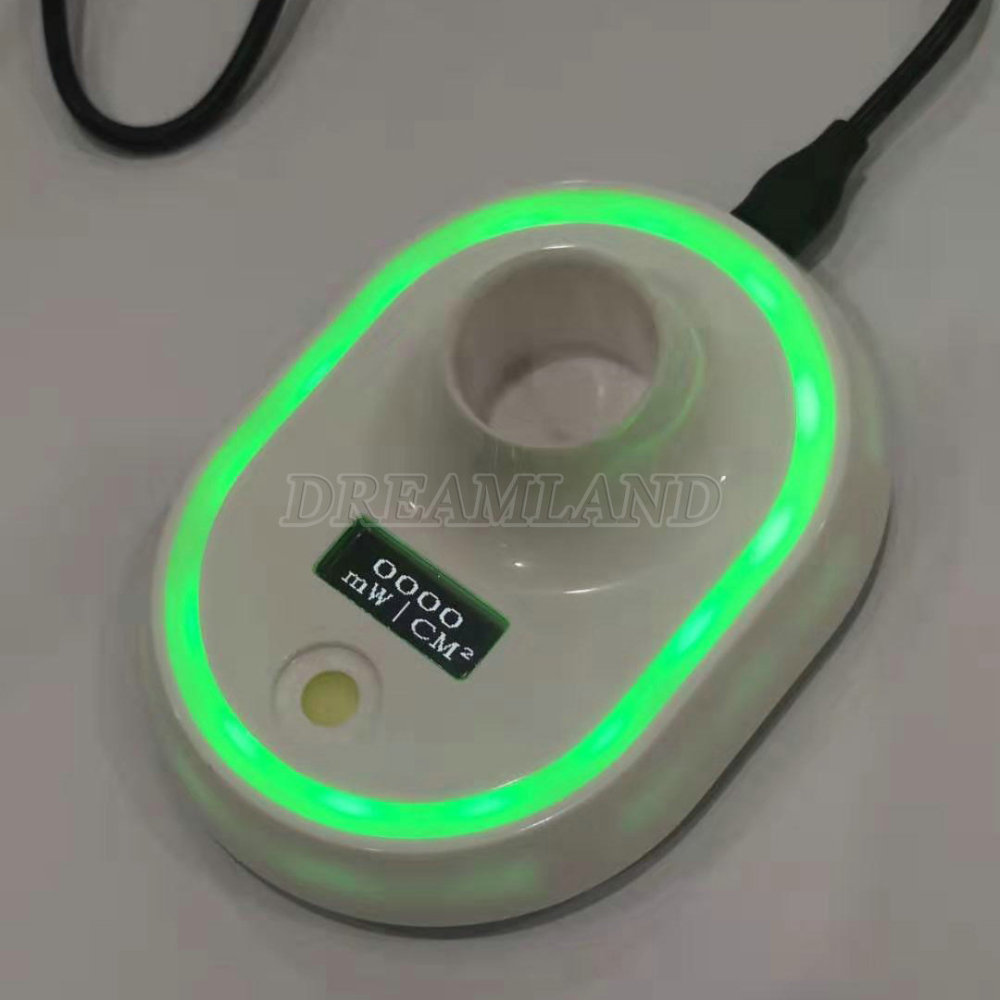 Dental LED Curing Light Wireless 1 Second Cure Lamp Wide Spectrum Max Intensity