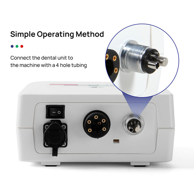 Dental LED Brushless Electric Micro Motor NSK Style 4 holes