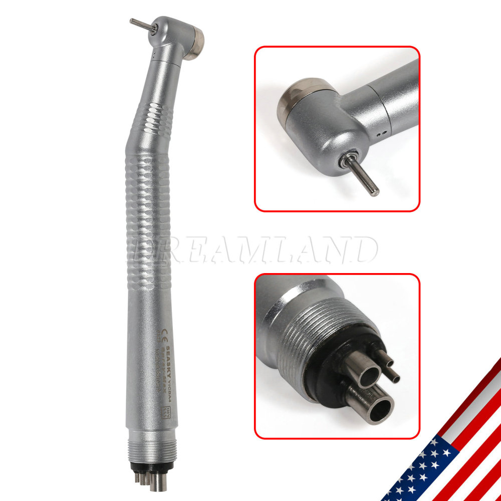 10* NSK PANA MAX Style Dental High Speed Handpiece Push Button 4Hole Air Turbine Standard head