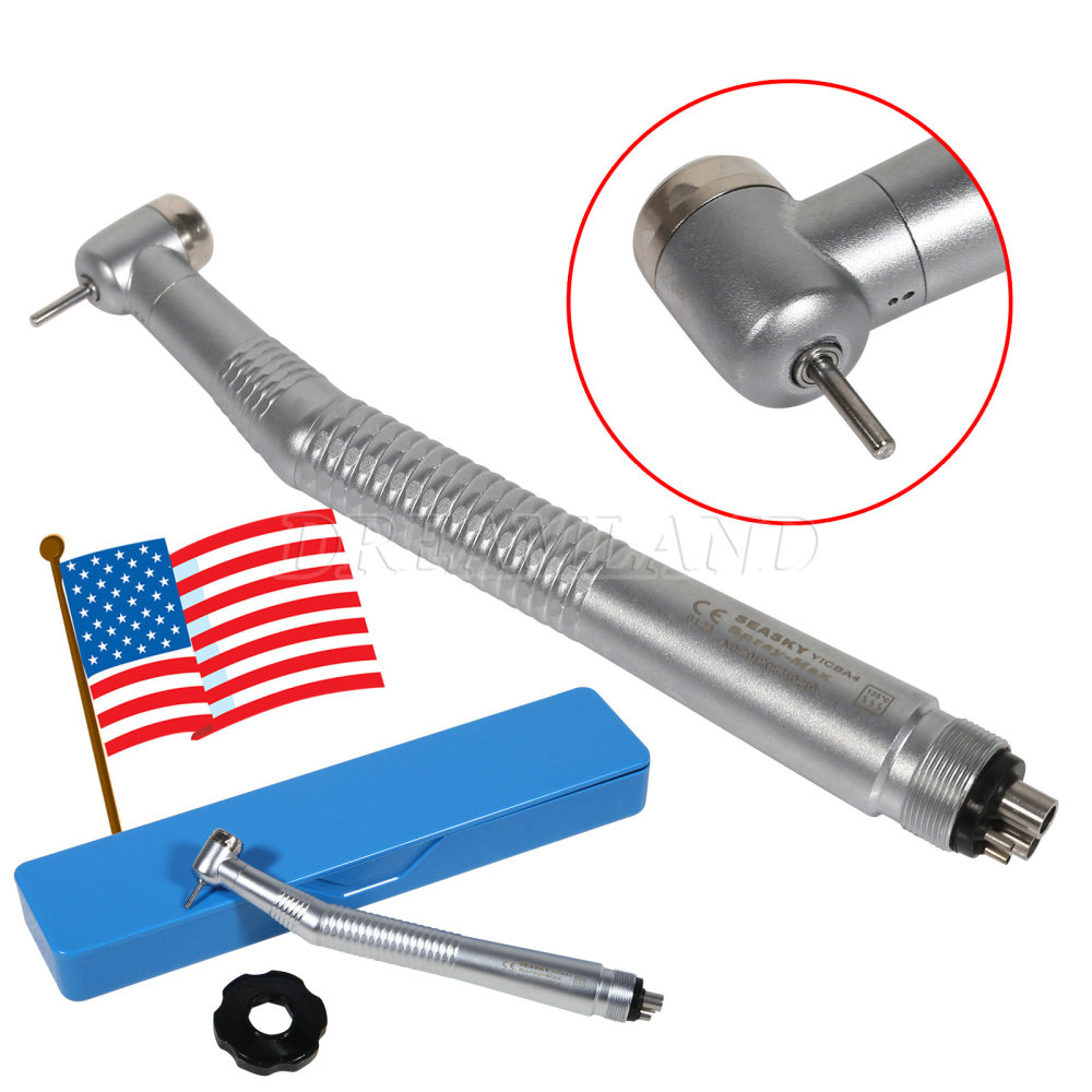 10* NSK PANA MAX Style Dental High Speed Handpiece Push Button 4Hole Air Turbine Standard head