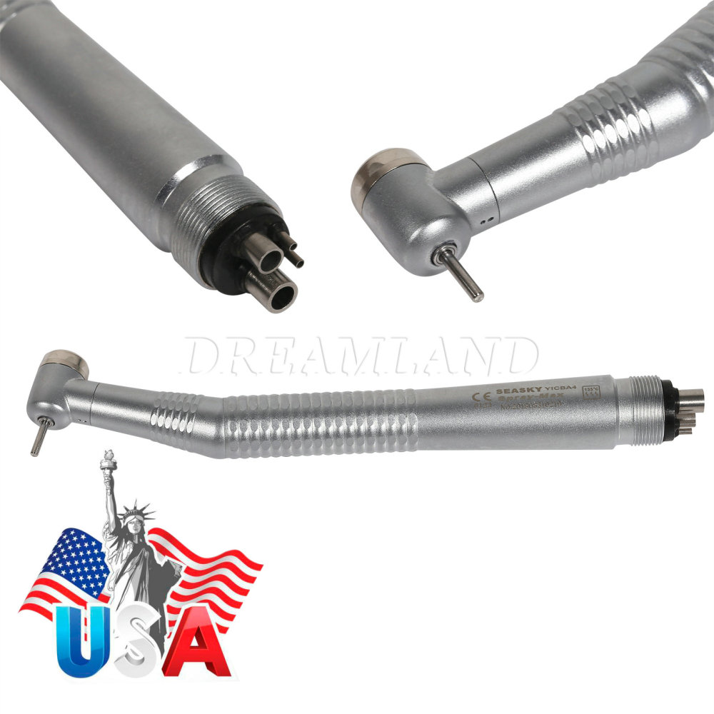 10* NSK PANA MAX Style Dental High Speed Handpiece Push Button 4Hole Air Turbine Standard head
