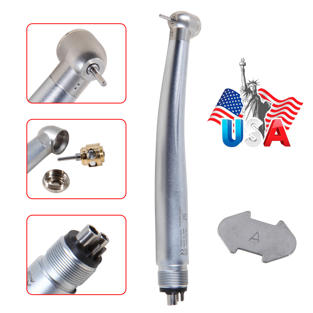 10* Yabangbang Dental High Speed Handpiece Push Turbine 4 Hole Fit NSK Pana Max Standard head YBA4